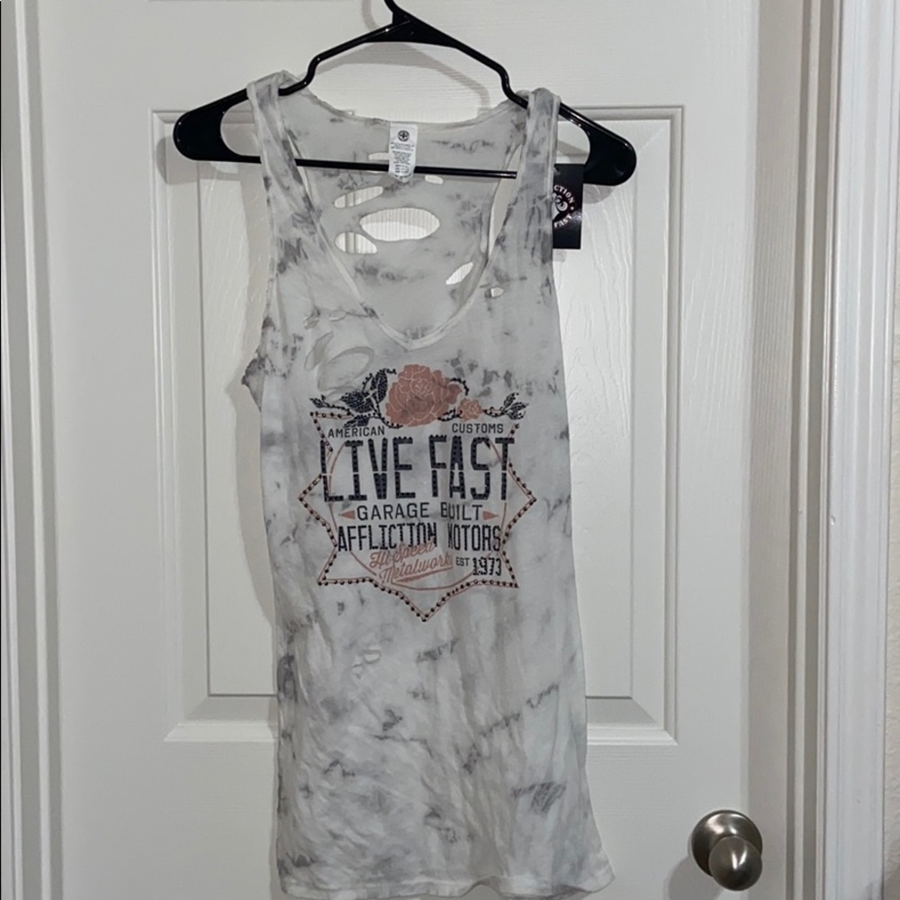 Speed Rose V-Neck Tank